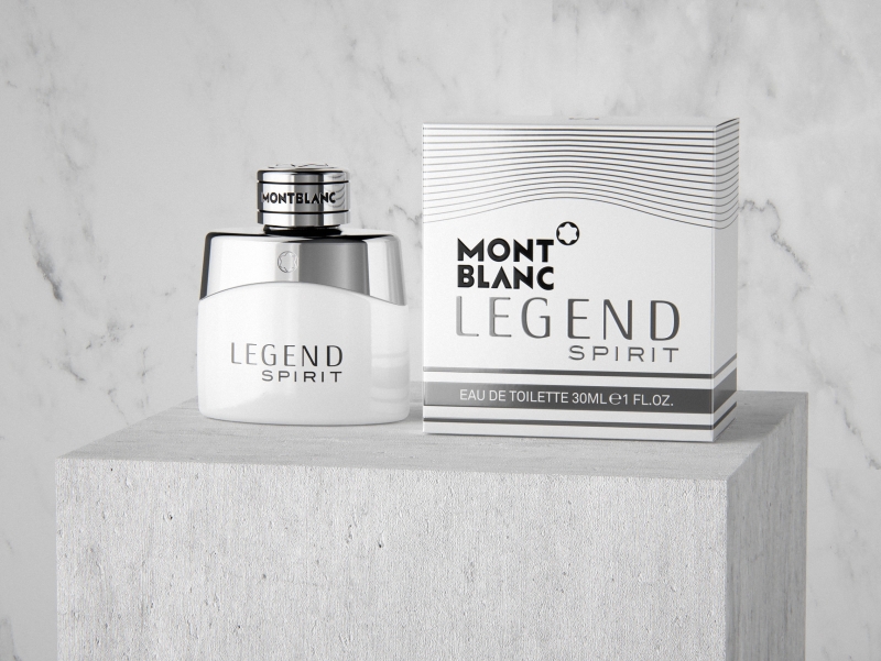 Montblanc Legend Spirit product 3d visualization