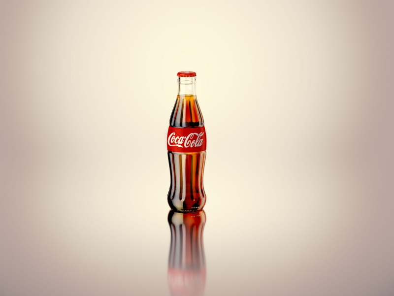 Coca-Cola - Professional 3D visualization
