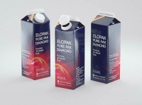 Elopak Pure-Pak Diamond Square 500ml carton packaging 3D model pack
