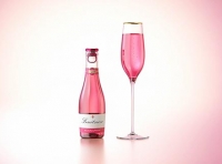 Fruit Secco glass bottle 200ml packaging 3d model with a Pull-off tab