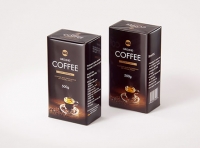 Ground Coffee Packaging 500g 3d model pack