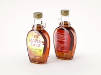 Maple Syrup Glass bottle 250ml 3D model pack (with a glass pattern)