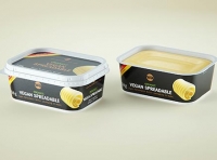 Vegan Spreadable Butter plastic container 250g packaging 3D model