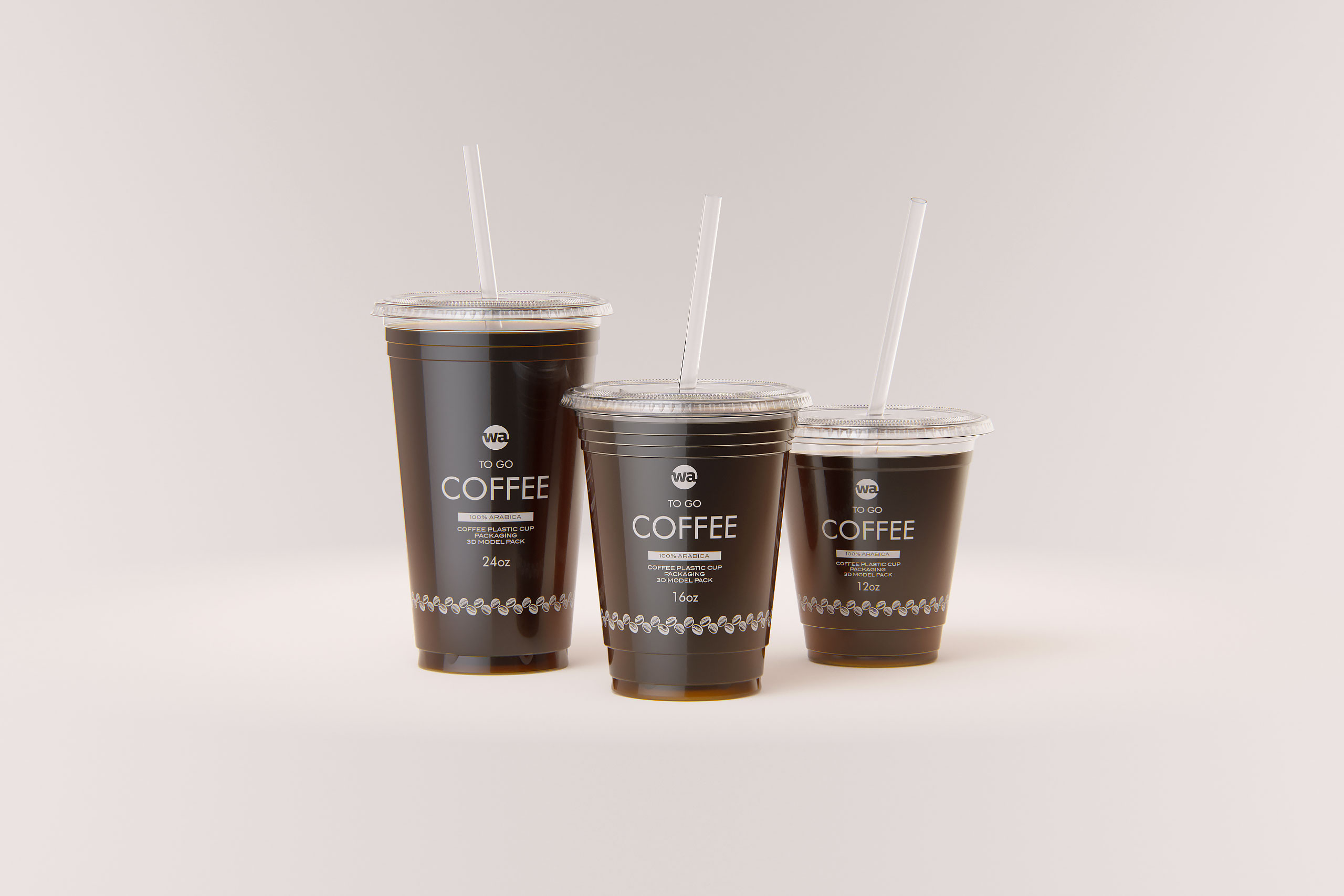 plastic to go coffee cups