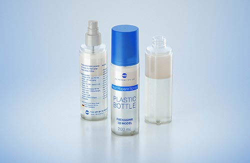 Face wash gel plastic tube 150ml packaging 3d model