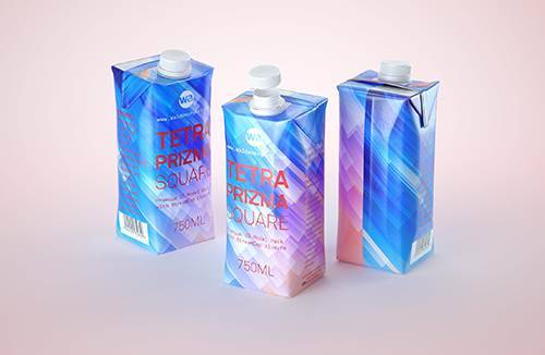 Alumi-tek (Alumitek) Aluminum Bottle packaging 3d model 16oz-473ml