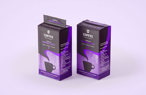 Carton Pack for x4 Tetra Prisma EDGE 200ml packaging 3d model pak