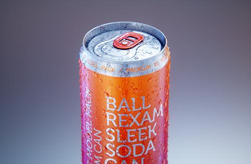 4 (four) Shrink Film packaging 3D model pack with Soda Can 473ml