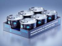 Premium 3D model of cardboard multi-pack packaging for 6x200g metal cans of pet food