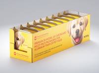 Premium 3D model of cardboard multi-pack packaging for 9x300g aluminum trays of pet food