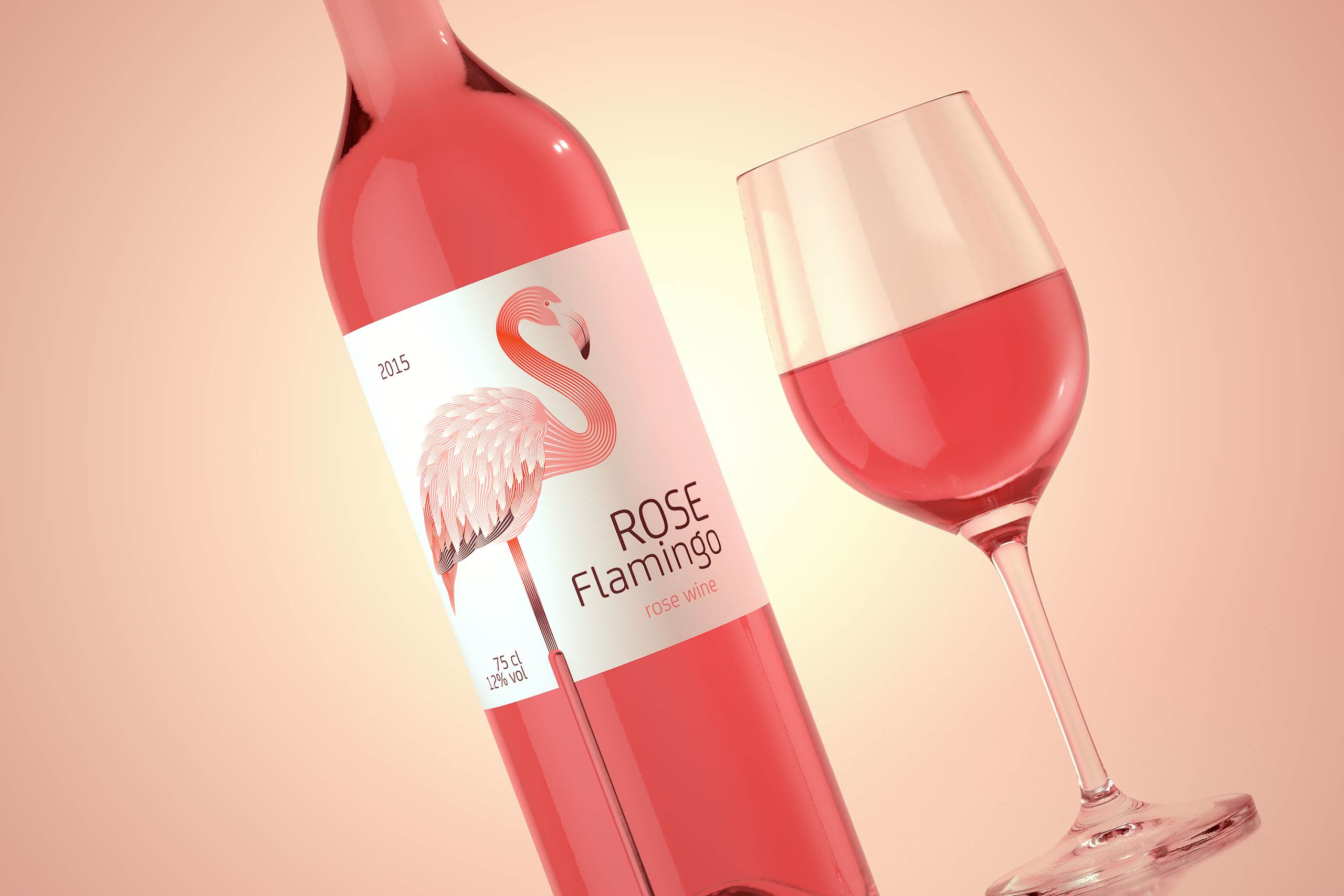 Rose Wine - Rose Flamingo